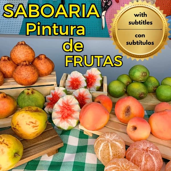 Curso Saboaria - pintura de frutas — By Silvia Monteiro